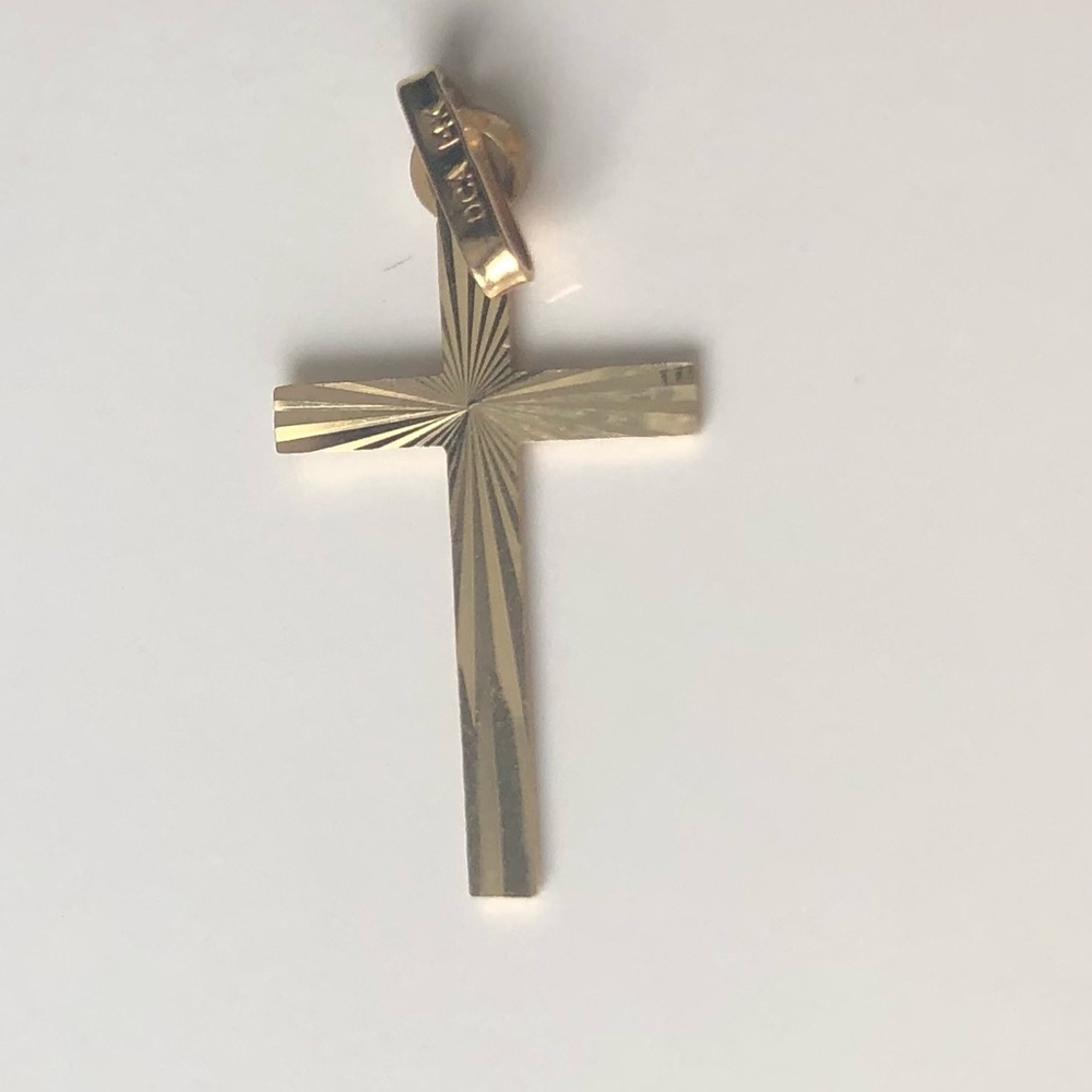 Gold Cross Pendant